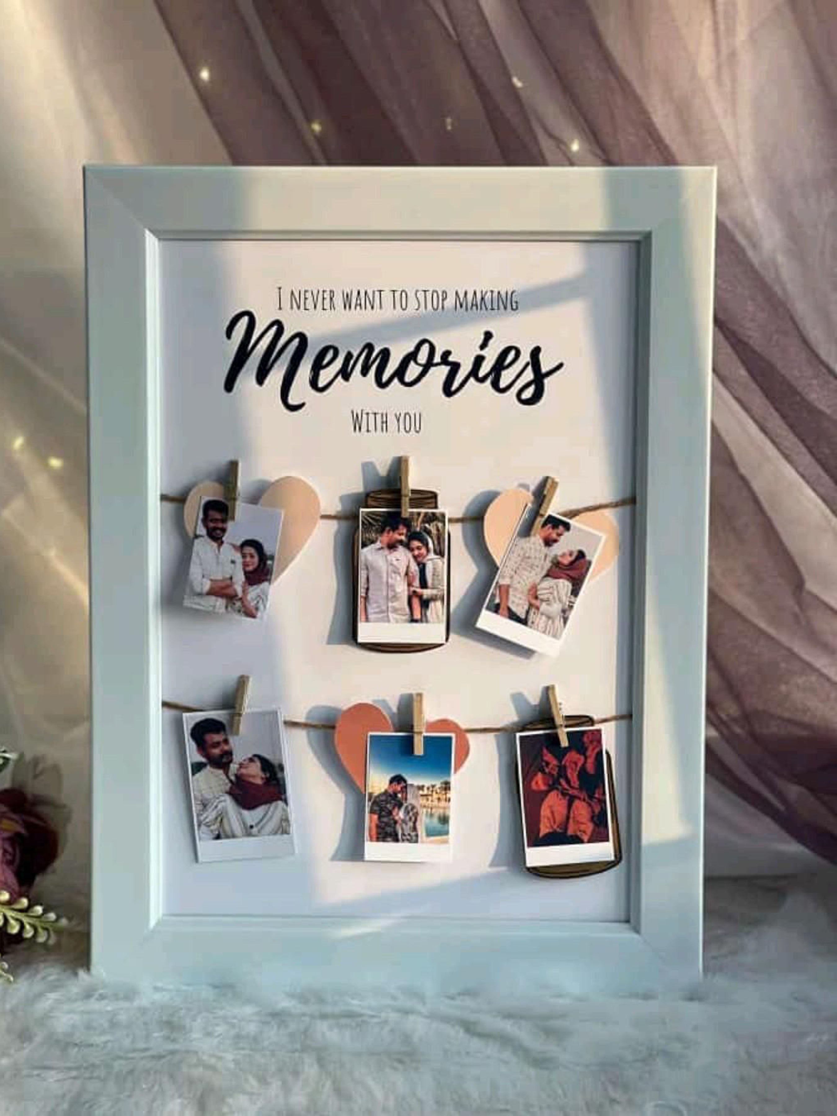 Memory Frame Bundle | Personalized Photo Prints and Frame Gift Set